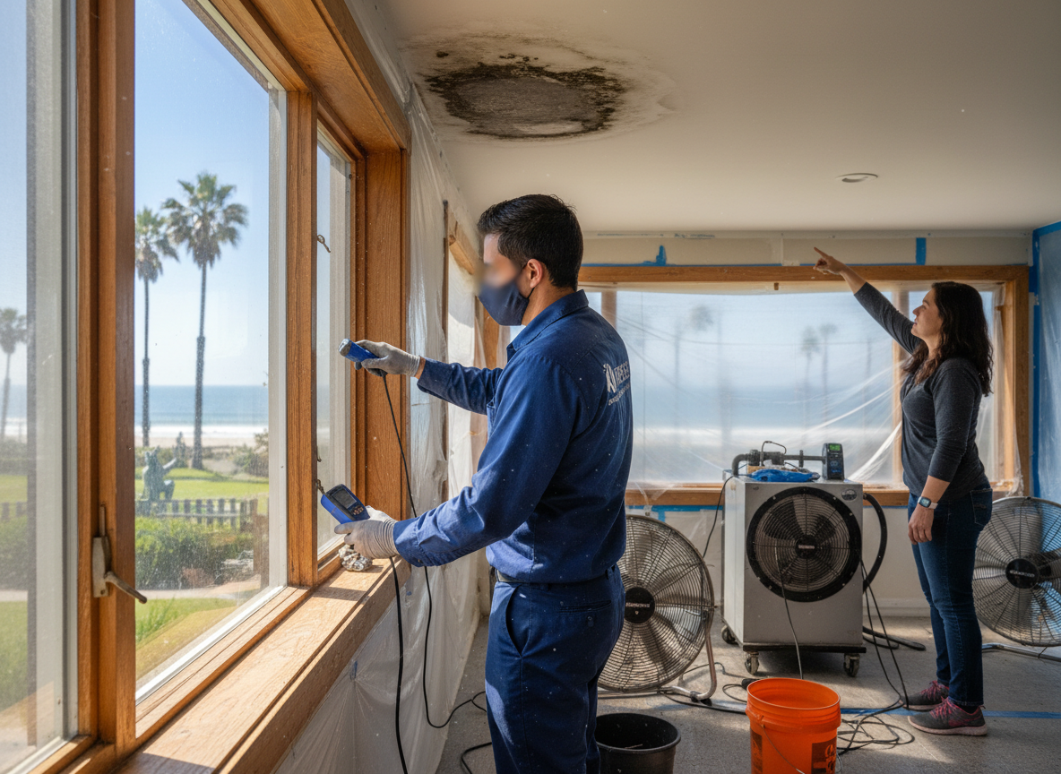 Preventing Mold After Coastal Moisture Exposure in Cardiff By The Sea