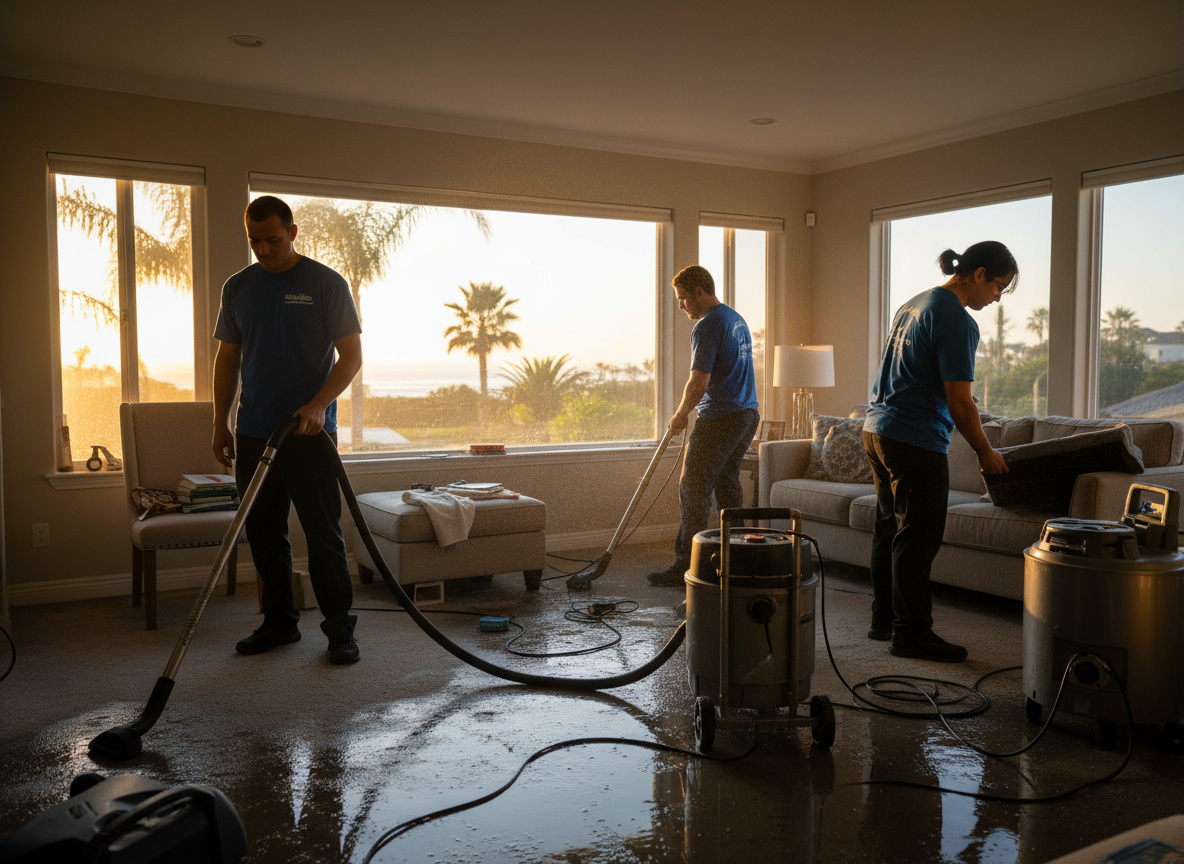 Water Damage Restoration in Carlsbad