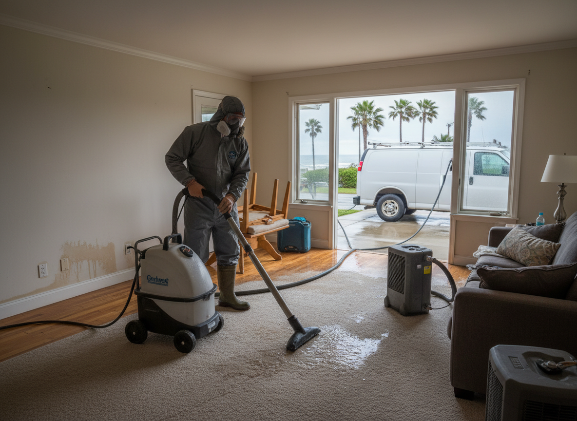 Flood Restoration Services in Cardiff by the Sea, CA