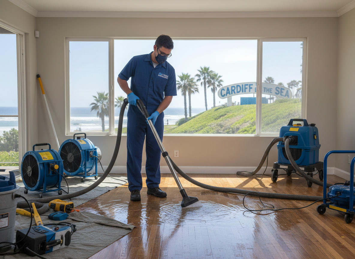 Water Damage Restoration Cardiff by the Sea in Encinitas, CA 92024